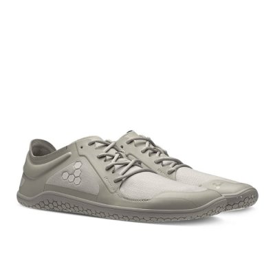 Vivobarefoot Primus Lite III All Weather Schoenen Dames - Grijs Hardloopschoenen AUB791536